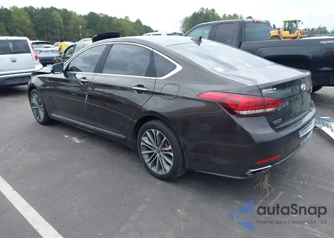 2016 Hyundai Genesis 3.8 из США, поврежденный, VIN KMHGN4JE8GU112416